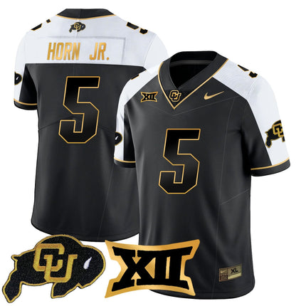 Men's Colorado Buffaloes 2024 Vapor Limited Gold Jersey - All Stitched