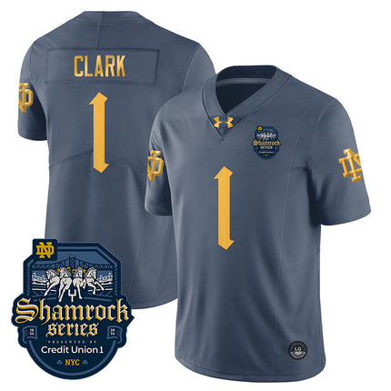 Men's Notre Dame Fighting Irish 2024 Shamrock Series Uniform - All Stitched