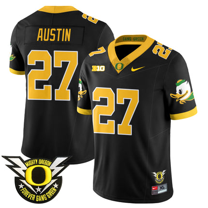 Men's Oregon Football Forever Gang Green 2024 Jersey N2 - All Stitched