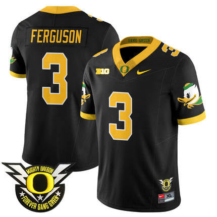 Men's Oregon Football Forever Gang Green 2024 Jersey N2 - All Stitched