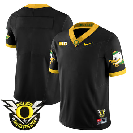 Men's Oregon Football Forever Gang Green 2024 Jersey N2 - All Stitched