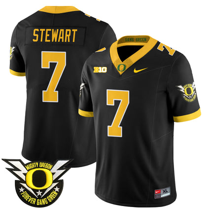 Men's Oregon Football Forever Gang Green 2024 Jersey - All Stitched