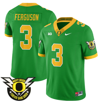Men's Oregon Football Forever Gang Green 2024 Jersey - All Stitched