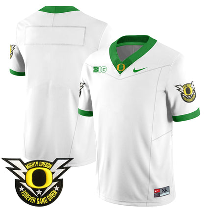 Men's Oregon Football Forever Gang Green 2024 Jersey - All Stitched