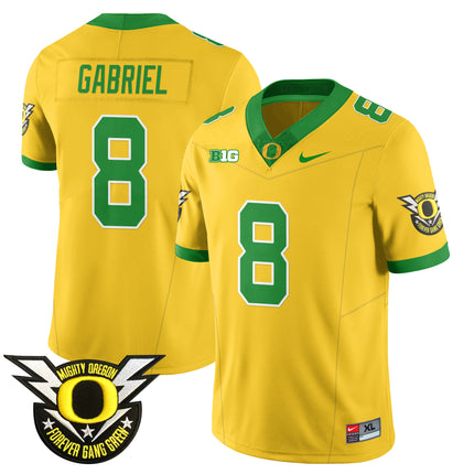 Men's Oregon Football Forever Gang Green 2024 Jersey - All Stitched