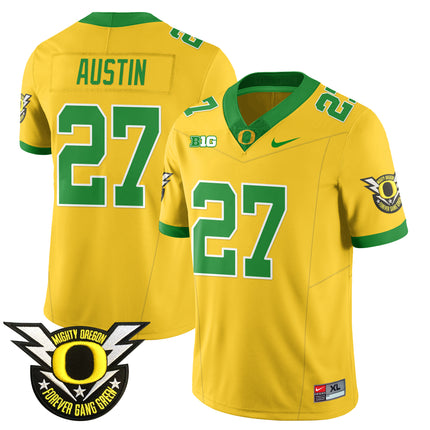 Men's Oregon Football Forever Gang Green 2024 Jersey - All Stitched