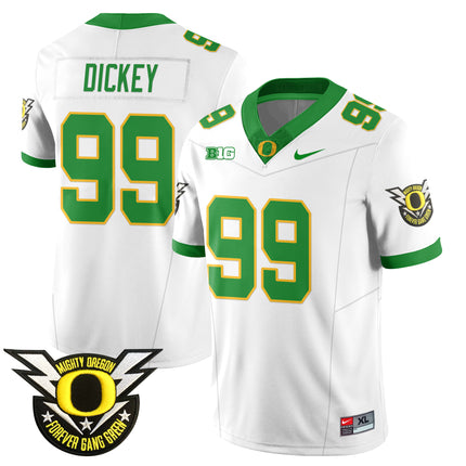 Men's Oregon Football Forever Gang Green 2024 Jersey - All Stitched