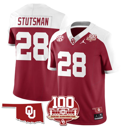 Women's Oklahoma Sooners 1946-56 Throwback Uniforms - 100th Season - All Stitched