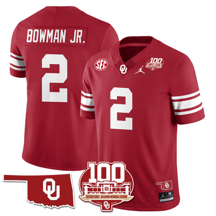 Men's Oklahoma Sooners 1946-56 Throwback Uniforms - 100th Season - All Stitched