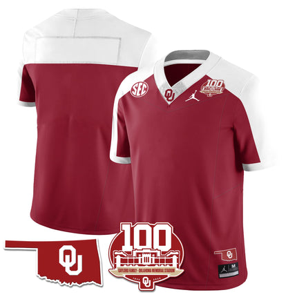 Women's Oklahoma Sooners 1946-56 Throwback Uniforms - 100th Season - All Stitched