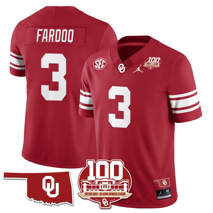 Women's Oklahoma Sooners 1946-56 Throwback Uniforms - 100th Season - All Stitched