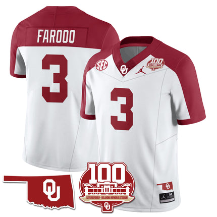 Men's Oklahoma Sooners 1946-56 Throwback Uniforms - 100th Season - All Stitched
