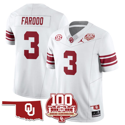 Men's Oklahoma Sooners 1946-56 Throwback Uniforms - 100th Season - All Stitched