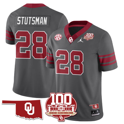 Men's Oklahoma Sooners 1946-56 Throwback Uniforms - 100th Season - All Stitched