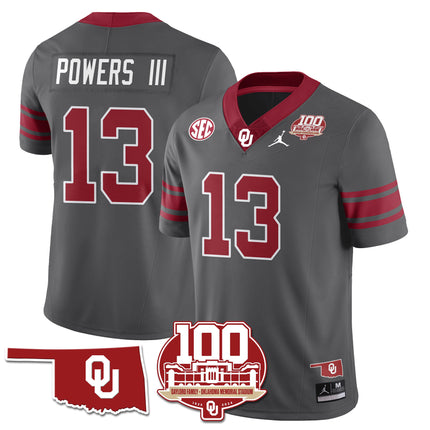 Men's Oklahoma Sooners 1946-56 Throwback Uniforms - 100th Season - All Stitched