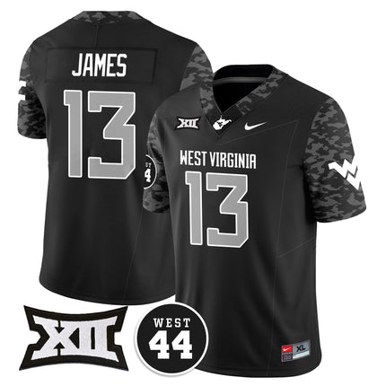 Men's West Virginia Mountaineers 2024 Vapor Limited Jersey - All Stitched - Honor Jerry West