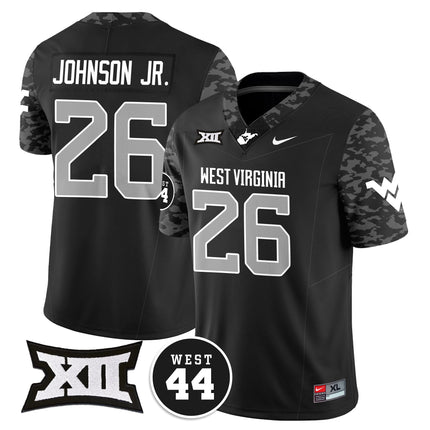 Men's West Virginia Mountaineers 2024 Vapor Limited Jersey - All Stitched - Honor Jerry West