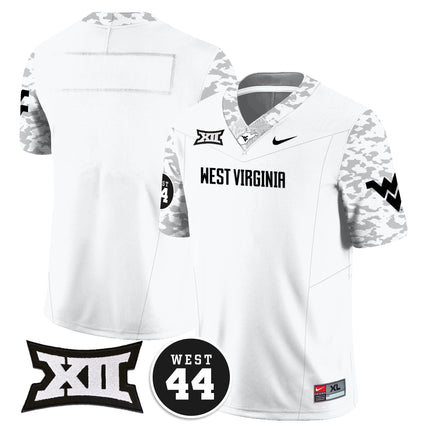 Women's West Virginia Mountaineers 2024 Vapor Limited Jersey - All Stitched - Honor Jerry West