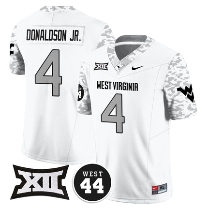 Men's West Virginia Mountaineers 2024 Vapor Limited Jersey - All Stitched - Honor Jerry West