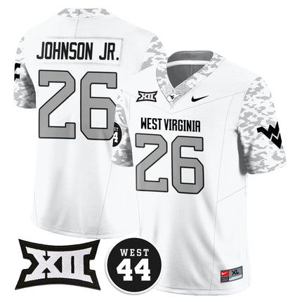 Men's West Virginia Mountaineers 2024 Vapor Limited Jersey - All Stitched - Honor Jerry West