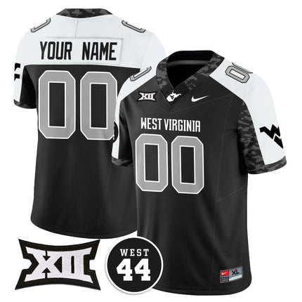 Custom Name/Gender West Virginia Mountaineers 2024 Vapor Limited Jersey - All Stitched - Honor Jerry West