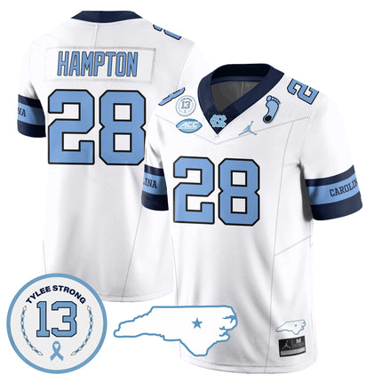 Men's North Carolina Tar Heels Football 2024 Vapor Jersey - All Stitched