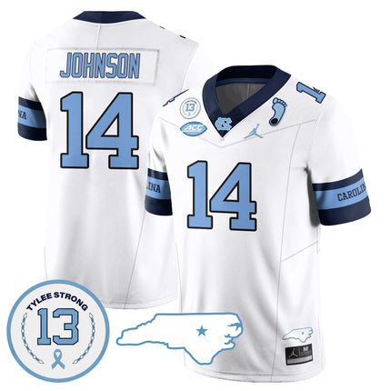 Men's North Carolina Tar Heels Football 2024 Vapor Jersey - All Stitched