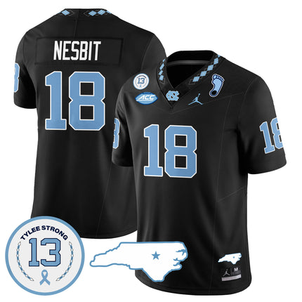 Men's North Carolina Tar Heels Football 2024 Vapor Jersey - All Stitched