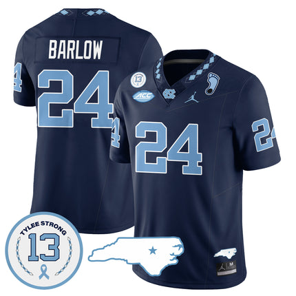 Men's North Carolina Tar Heels Football 2024 Vapor Jersey - All Stitched