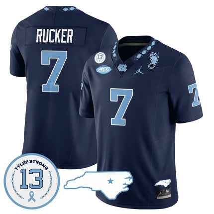Men's North Carolina Tar Heels Football 2024 Vapor Jersey - All Stitched