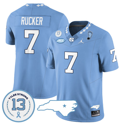 Men's North Carolina Tar Heels Football 2024 Vapor Jersey - All Stitched