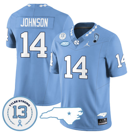 Men's North Carolina Tar Heels Football 2024 Vapor Jersey - All Stitched