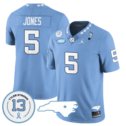 Men's North Carolina Tar Heels Football 2024 Vapor Jersey - All Stitched