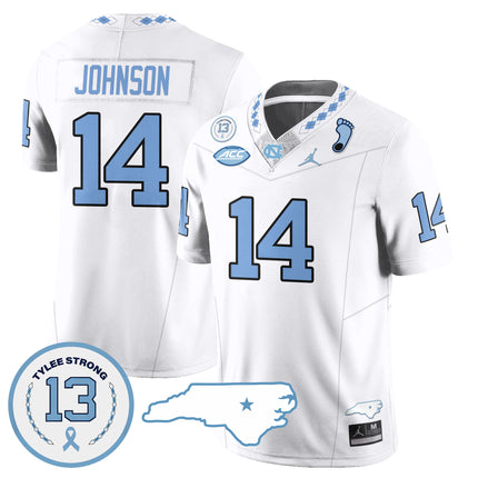 Men's North Carolina Tar Heels Football 2024 Vapor Jersey - All Stitched