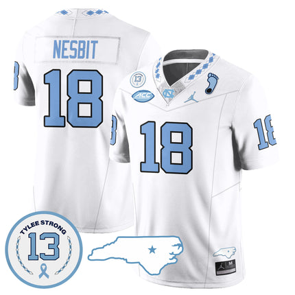 Men's North Carolina Tar Heels Football 2024 Vapor Jersey - All Stitched