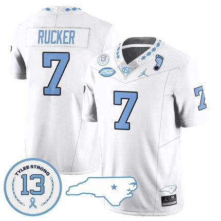 Men's North Carolina Tar Heels Football 2024 Vapor Jersey - All Stitched