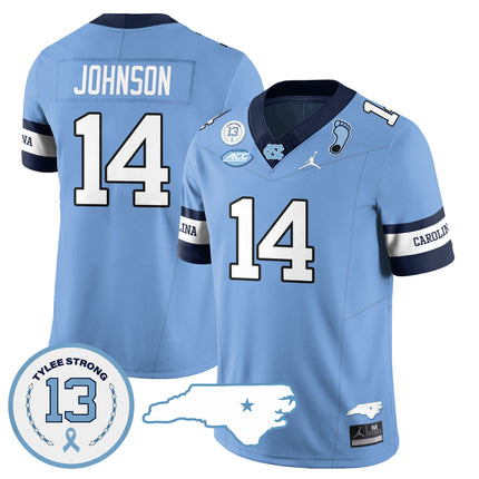 Men's North Carolina Tar Heels Football 2024 Vapor Jersey - All Stitched