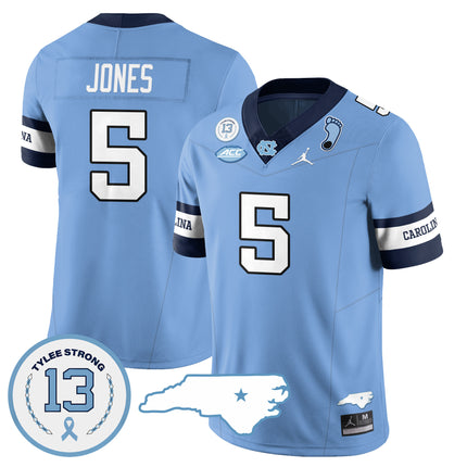 Men's North Carolina Tar Heels Football 2024 Vapor Jersey - All Stitched