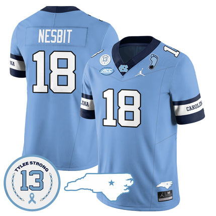 Men's North Carolina Tar Heels Football 2024 Vapor Jersey - All Stitched