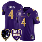 Zay Flowers - 4 / Purple / S