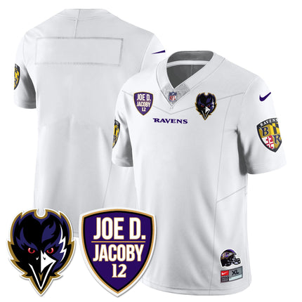 Men's Ravens Purple Rising 2024 Vapor Limited Jersey - All Stitched