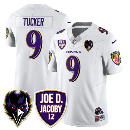Men's Ravens Purple Rising 2024 Vapor Limited Jersey - All Stitched