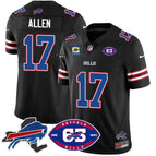 Josh Allen - 17 / Black / S