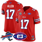 Josh Allen - 17 / Red / S