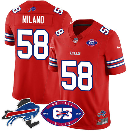Men's Bills 1959 - 2024 - The Bills Jersey - All Stitched