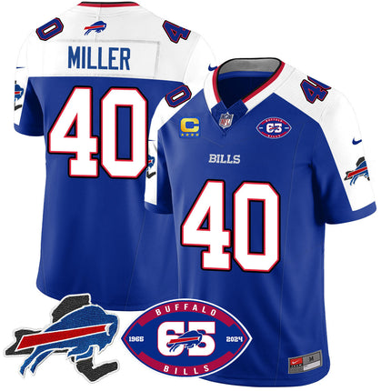 Men's Bills 1959 - 2024 - The Bills Jersey - All Stitched