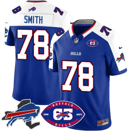 Men's Bills 1959 - 2024 - The Bills Jersey - All Stitched