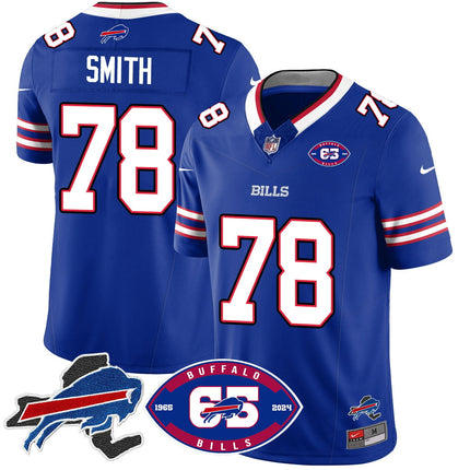 Men's Bills 1959 - 2024 - The Bills Jersey - All Stitched