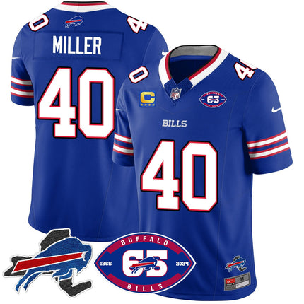 Men's Bills 1959 - 2024 - The Bills Jersey - All Stitched