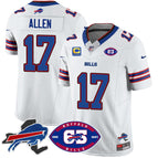 Josh Allen - 17 / White / S